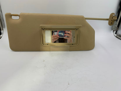 2006-2010 Honda Odyssey Passenger Sun Visor Sunvisor Tan Illuminated G02B33058