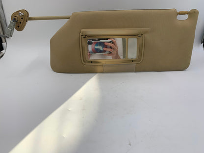 2006-2010 Honda Odyssey Driver Sun Visor Sunvisor Tan Illuminated OEM A04B16034