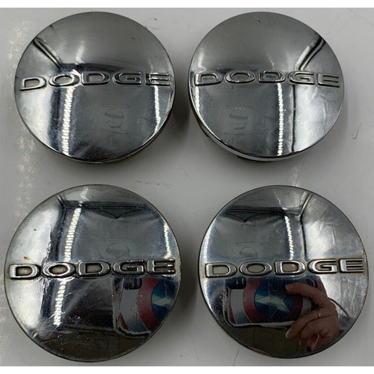 Dodge Rim Wheel Center Cap Set of 4 Chrome 2-1/2 inch OEM E04B17088