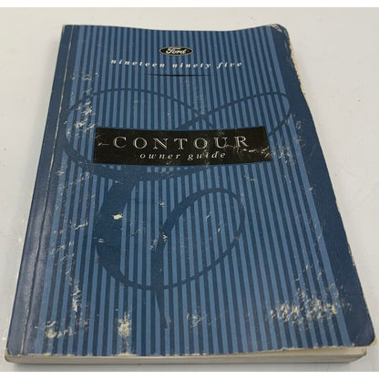 1995 Ford Contour Owners Manual OEM E04B15080