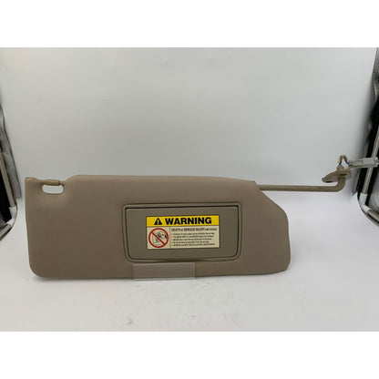 2006 Honda Ridgeline Passenger Sun Visor Sunvisor Brown OEM A02B62003