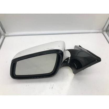 2009-2012 BMW 750i Driver Side View Power Door Mirror White OEM B01B37028