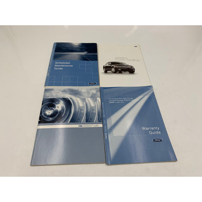 2008 Ford Taurus Owners Manual Set with Case OEM E04B15081