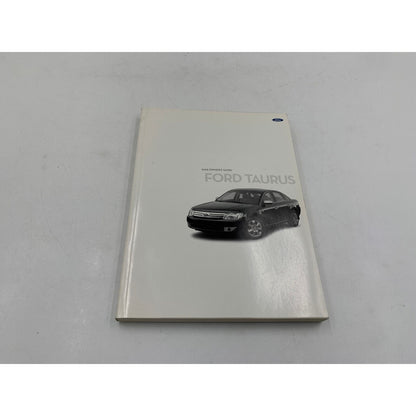 2008 Ford Taurus Owners Manual Set with Case OEM E04B15081