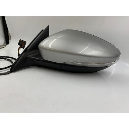 2009-2012 Volkswagen CC Driver Side Power Door Mirror Silver OEM D01B37005